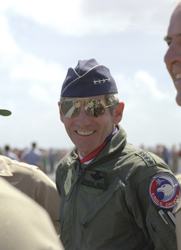 GEN. Robert W. Bazley, commander in chief, Pacific Air Forces, visits ...