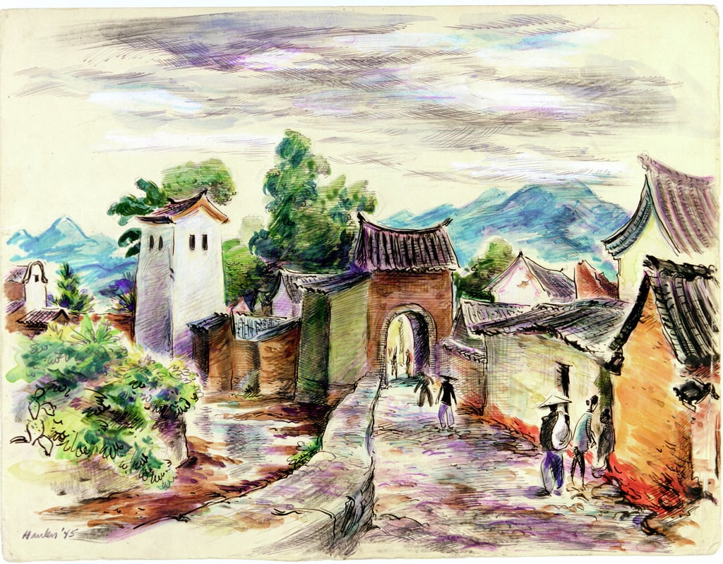 chinese art village