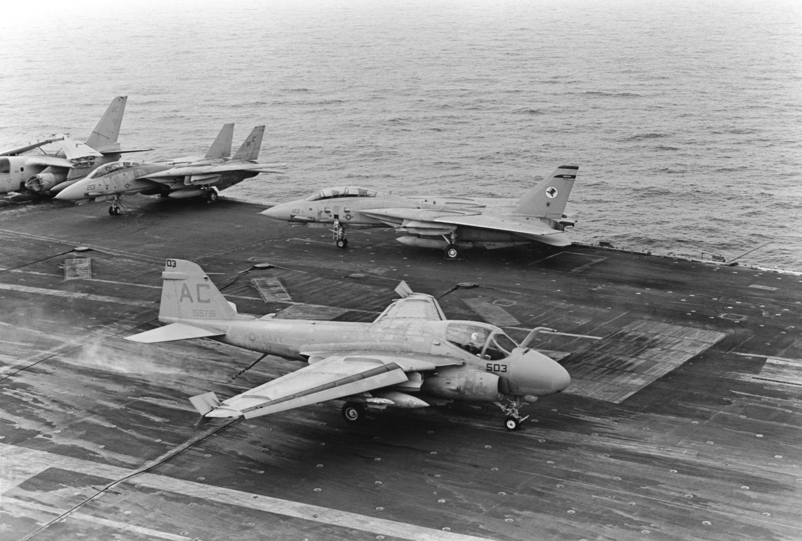 an-a-6e-intruder-aircraft-lands-aboard-the-aircraft-carrier-uss-john-f-kennedy-cv-67-during