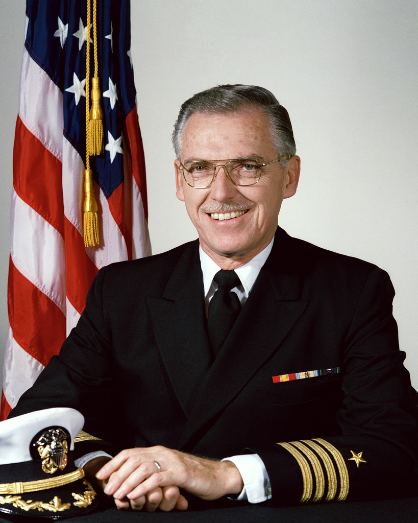 Portrait: US Navy (USN) Captain (CAPT) James L. Brownlee (uncovered ...