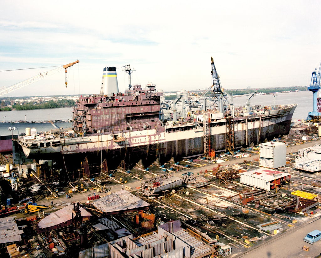 A Starboard Quarter View Of The Fleet Oiler USNS ANDREW J. HIGGINS (T ...