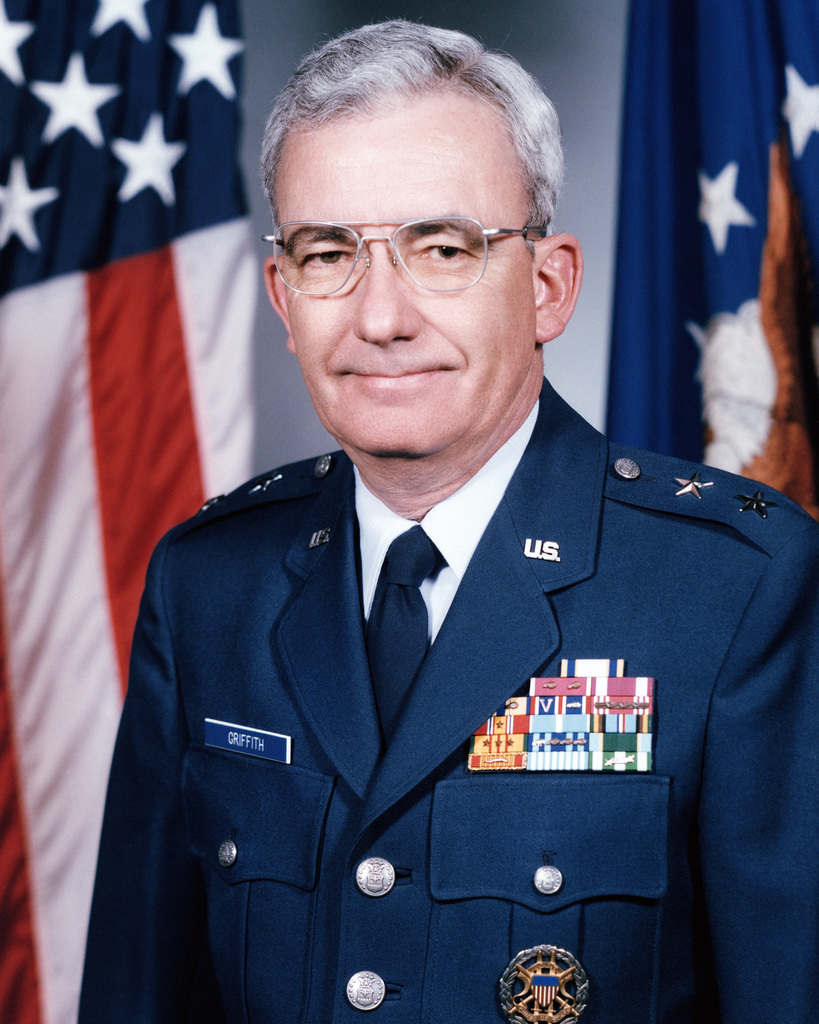 Portrait Us Air Force Usaf Major General Mgen John E Griffith Uncovered Nara And Dvids 