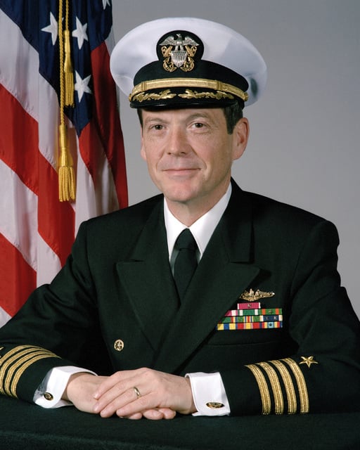 Portrait: US Navy (USN) Captain (CAPT) John F. Jordan (covered) - NARA ...