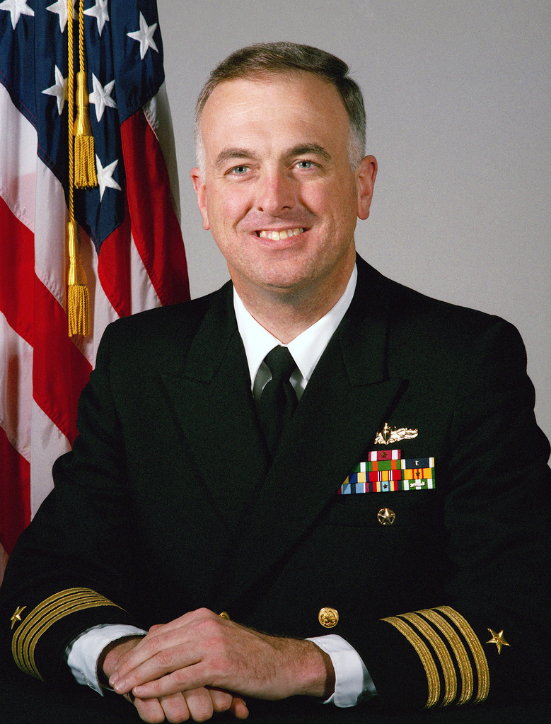 Portrait: US Navy (USN) Captain (CAPT) Edward C. Long (uncovered ...