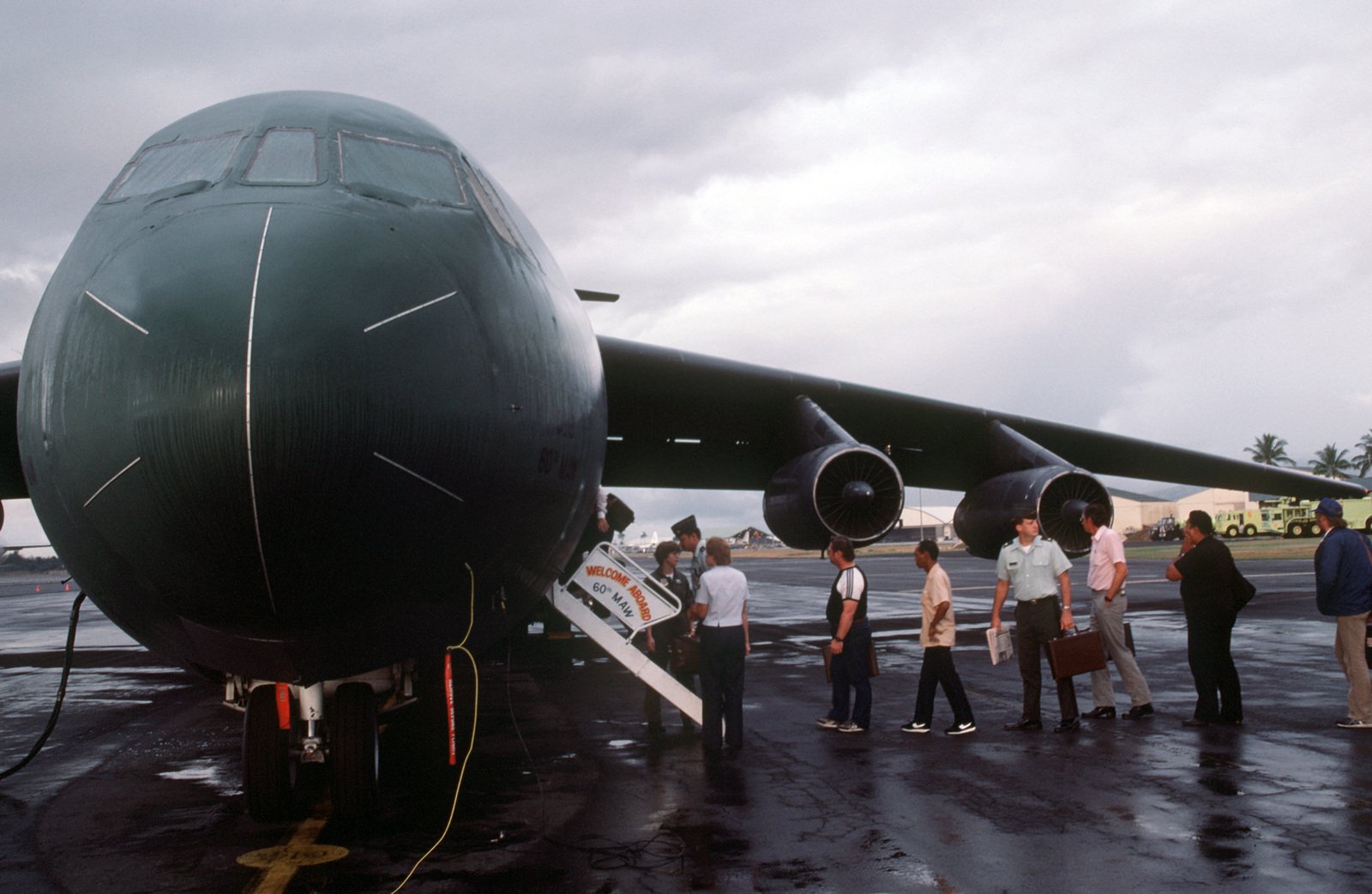 A C-141B Starlifter Aircraft From The 60th Military Airlift Wing Takes ...