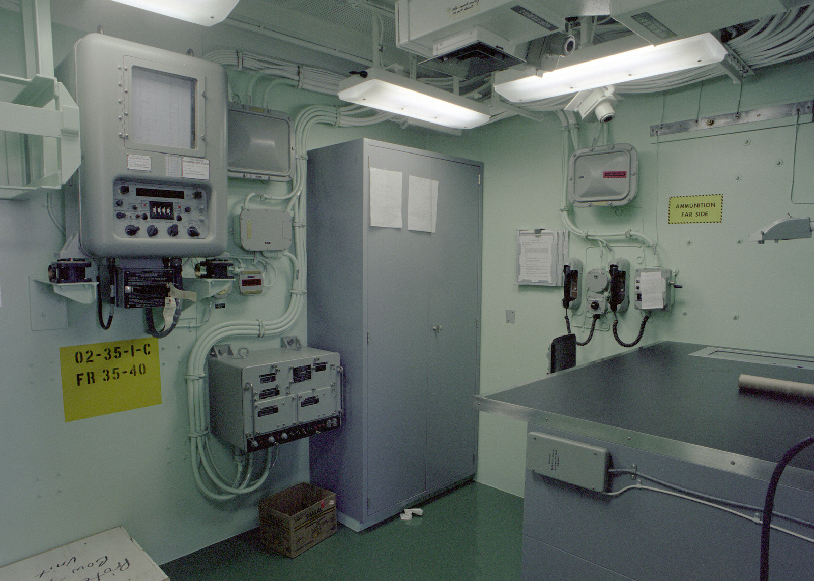 Chart Room Of A Ship