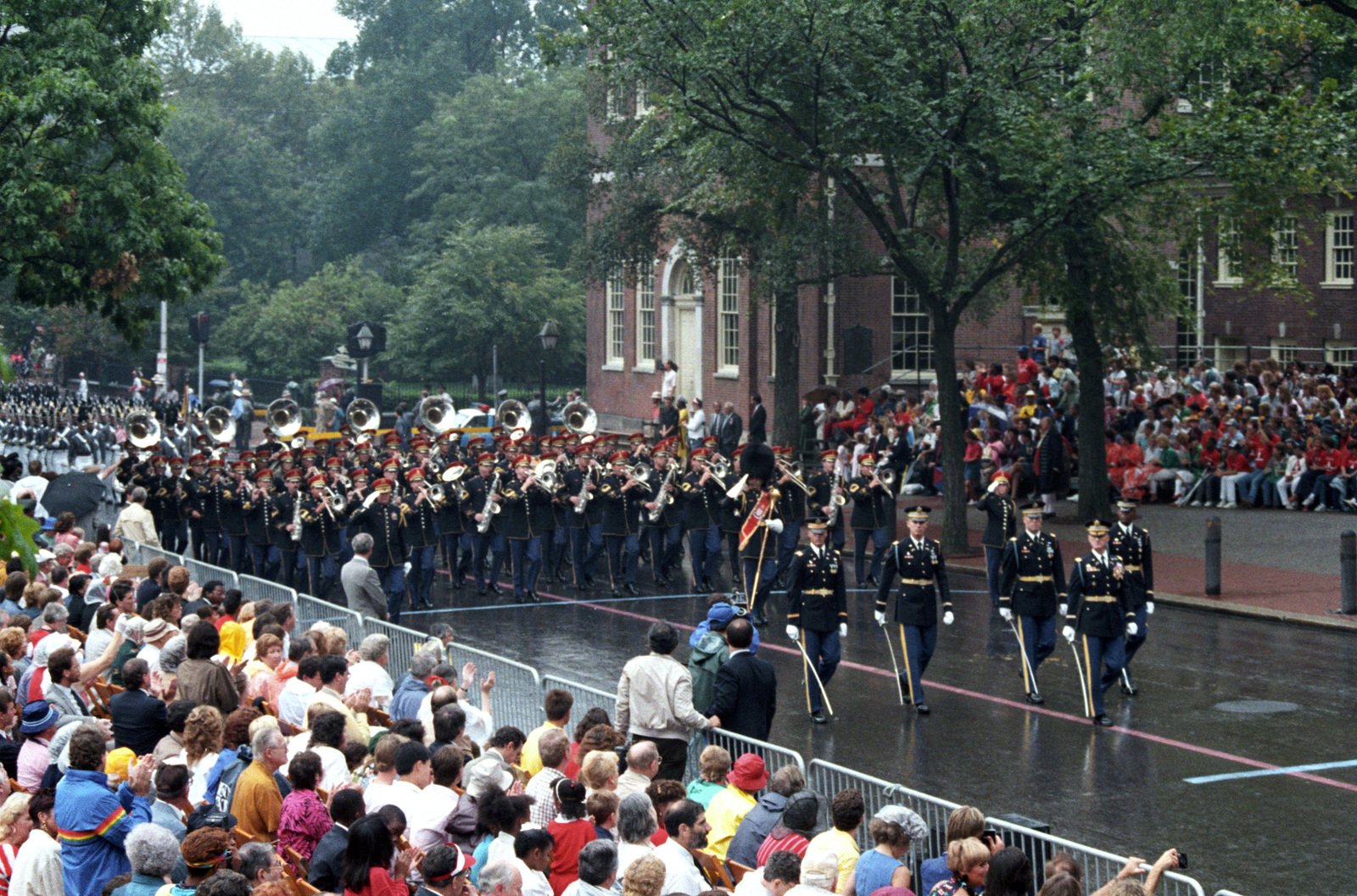 the-us-army-band-pershing-s-own-marches-in-a-parade-celebrating-the-bicentennial-of-the-us
