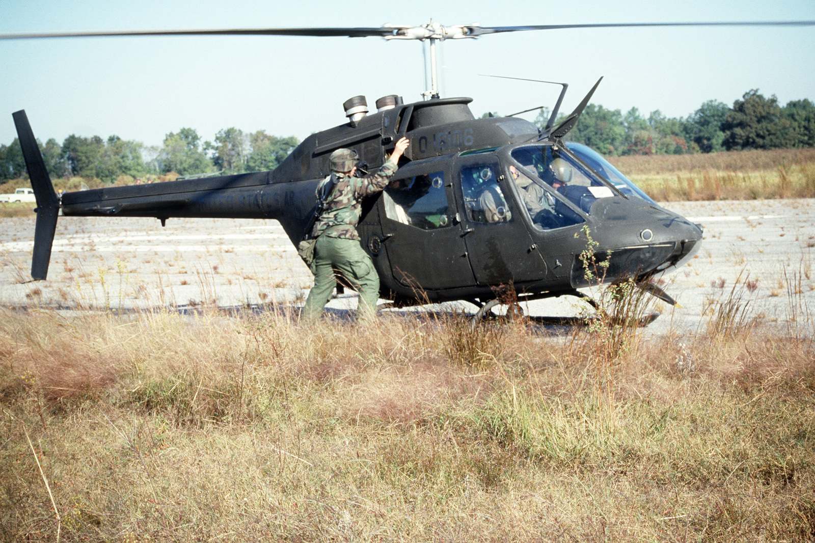 Kiowa Attack Helicopter