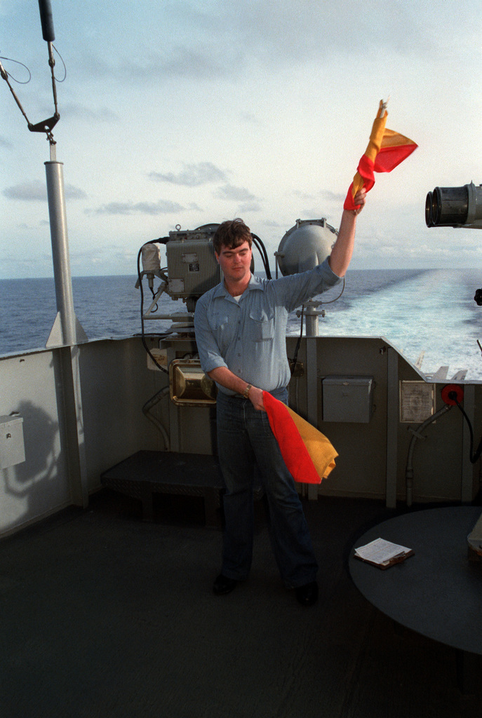 navy signalman flags