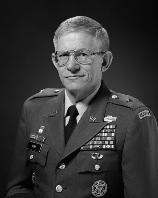 Portrait: US Army (USA) Brigadier General (BGEN) Joe W. Rigby ...