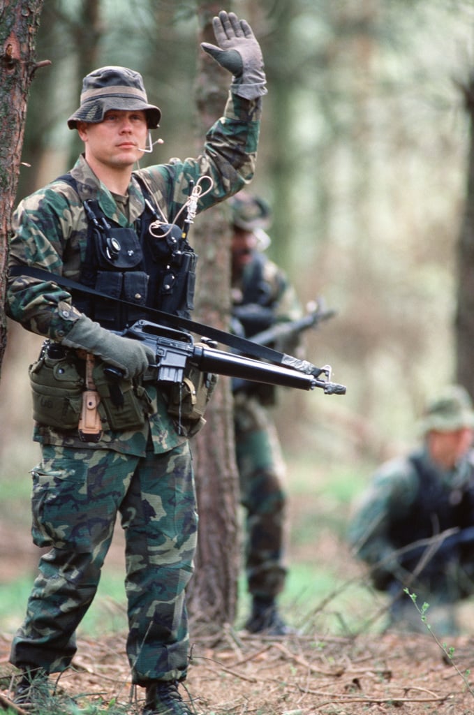 Technical Sergeant (TSGT) Palmer, combat control team member and one of ...