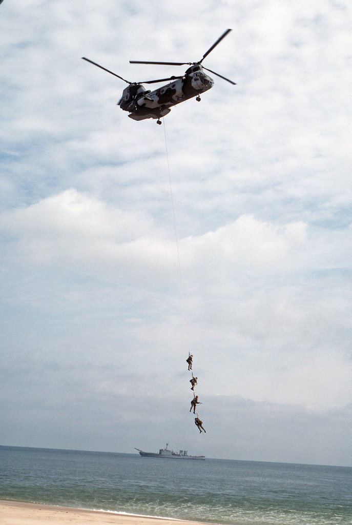 Special Patrol Insertion/Extraction (S.P.I.E.) Rope