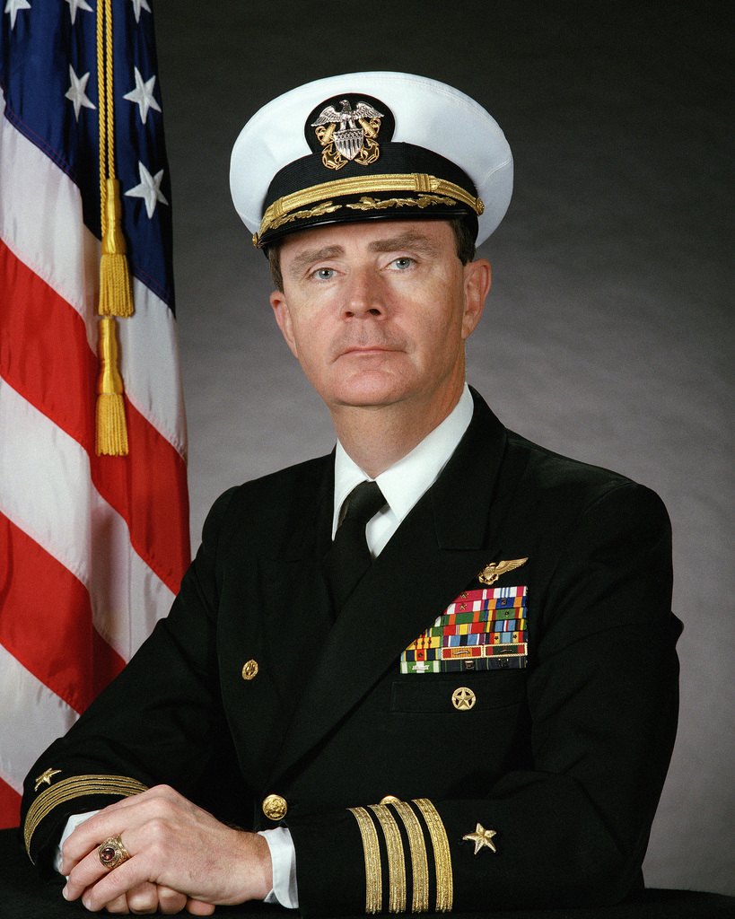 Portrait: US Navy (USN) Captain (CAPT) Norman W. Ray (covered) - NARA ...