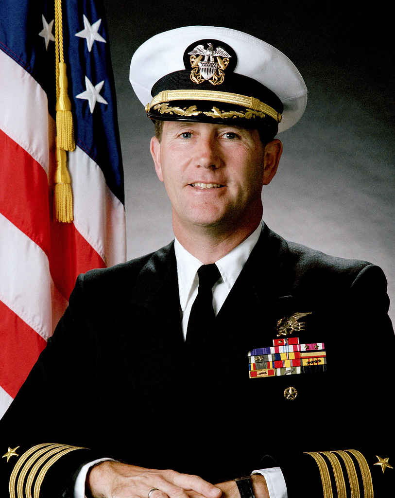 Portrait: US Navy (USN) Captain (CAPT) Thomas N. Lawson (covered