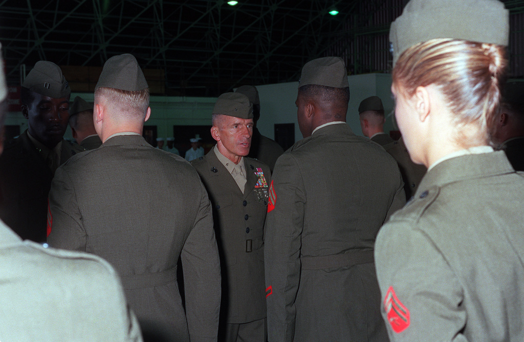 US Marine Corps (USMC) Brigadier General (BGEN) Robert B. Johnston ...