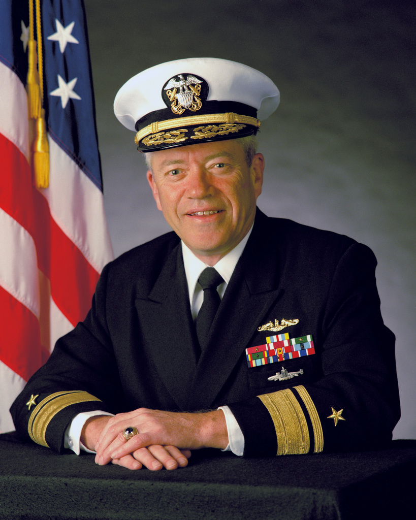 Portrait: US Navy (USN) Rear Admiral (RADM) (upper Half) Theodore E ...