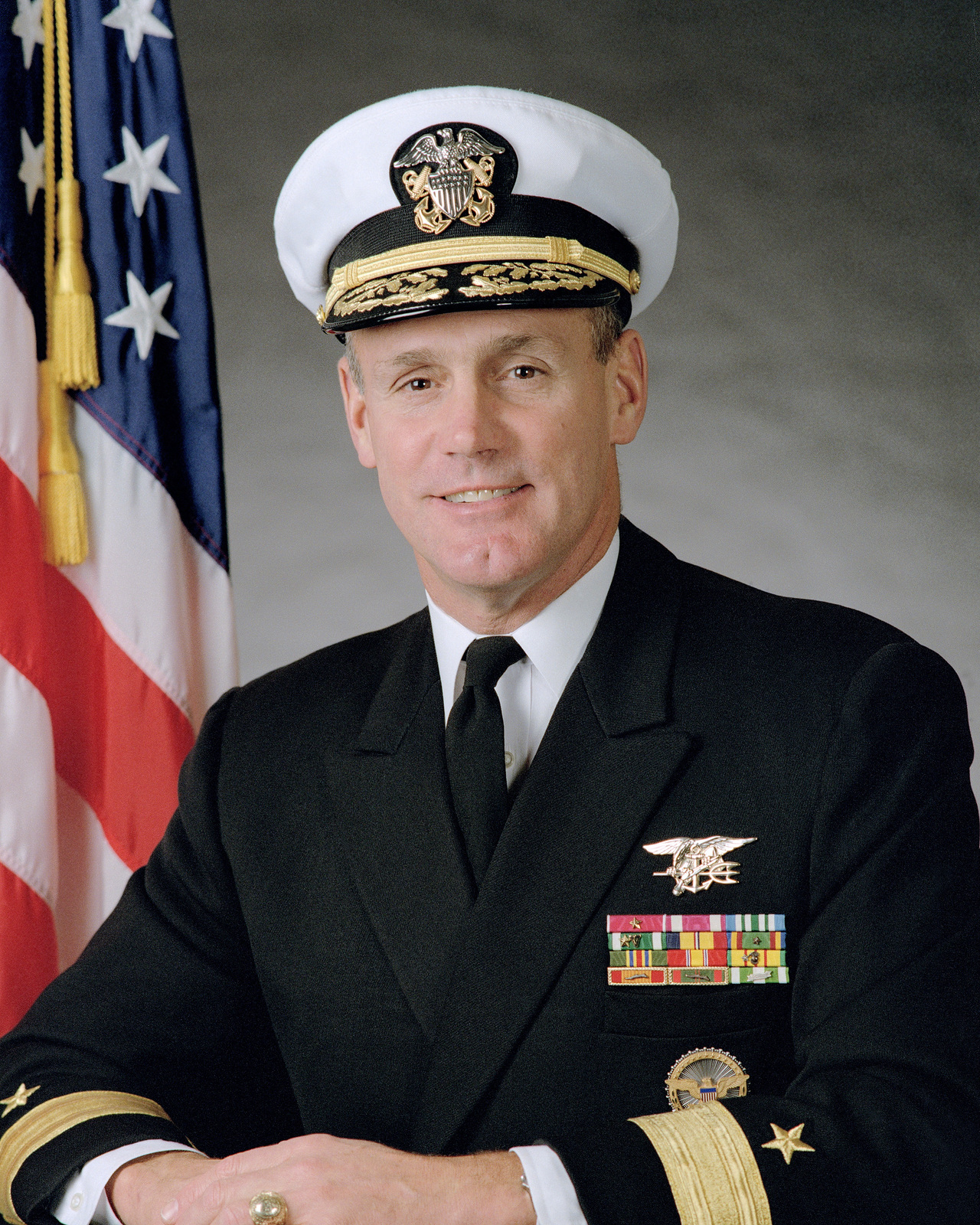 Portrait: US Navy (USN) Rear Admiral (RDML) (lower half) George R