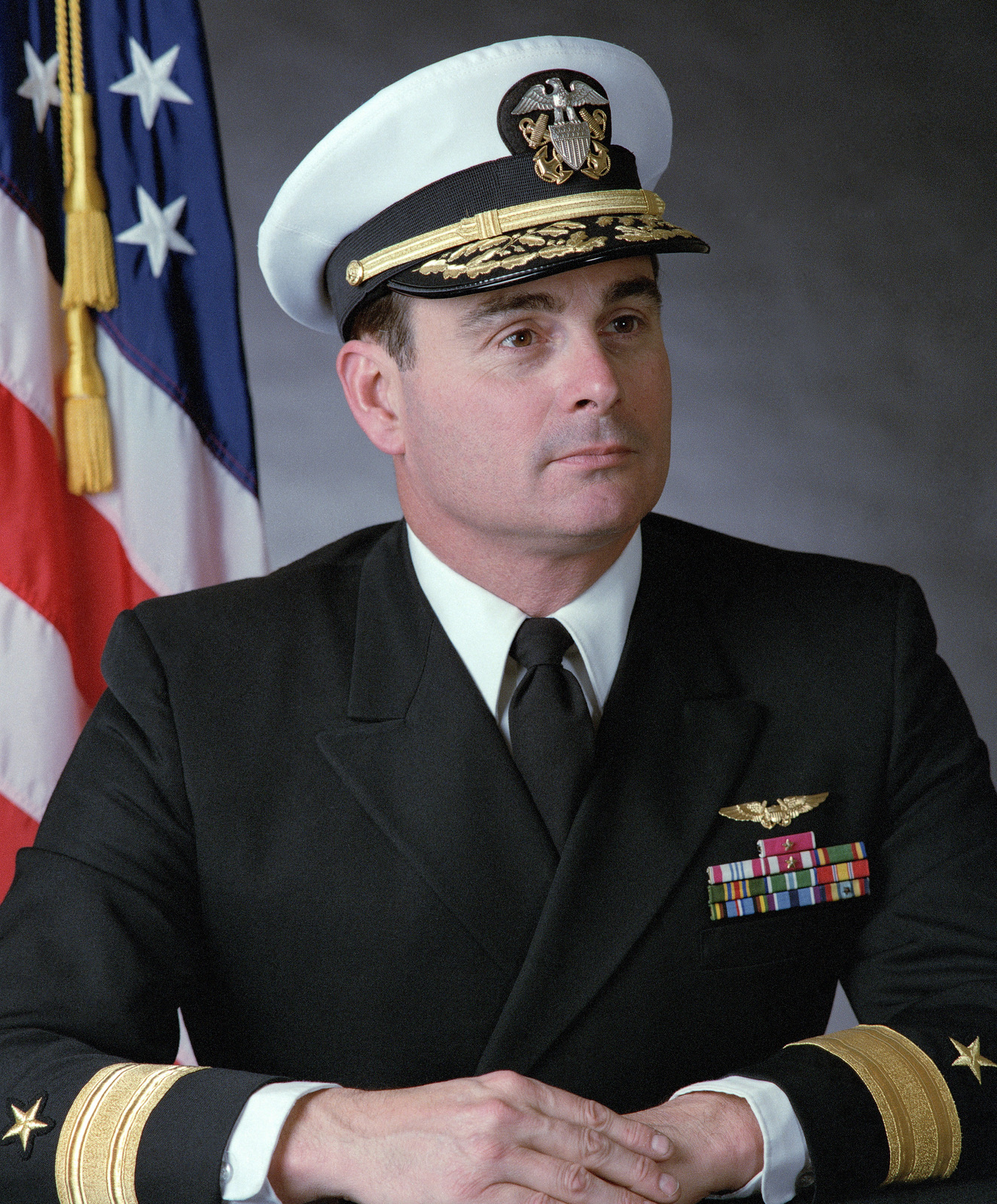 Portrait: US Navy (USN) Rear Admiral (RDML) (lower Half) Peter H ...