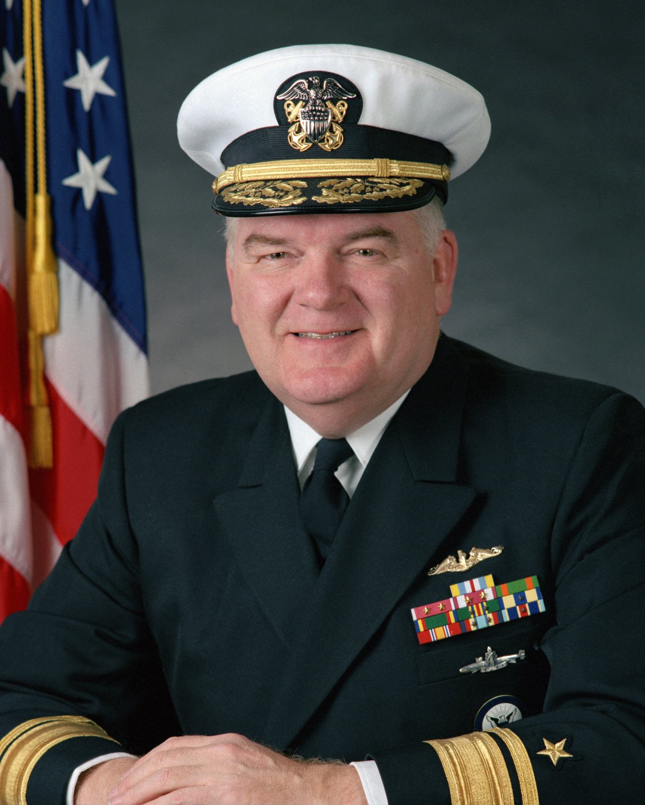 Portrait: US Navy (USN) Rear Admiral (RADM) (upper half) Henry C