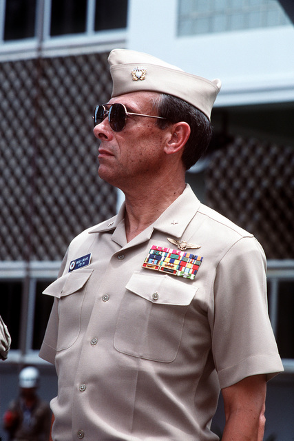 RADM (lower half) Henri B. Chase III, Commander, Amphibious Group 1 ...