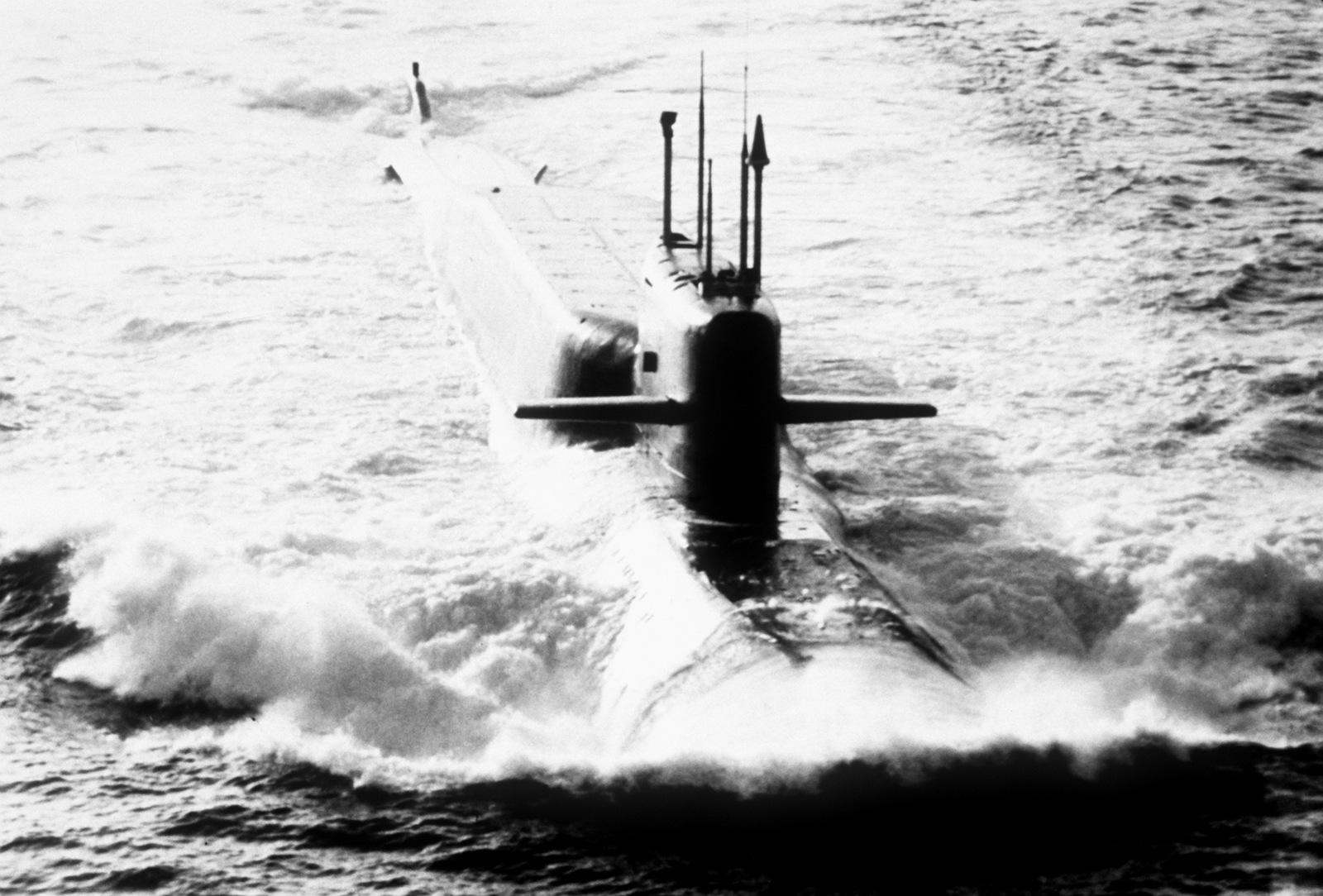 A Soviet Delta Iv Class Nuclear Powered Ballistic Missile Submarine Underway Nara Dvids