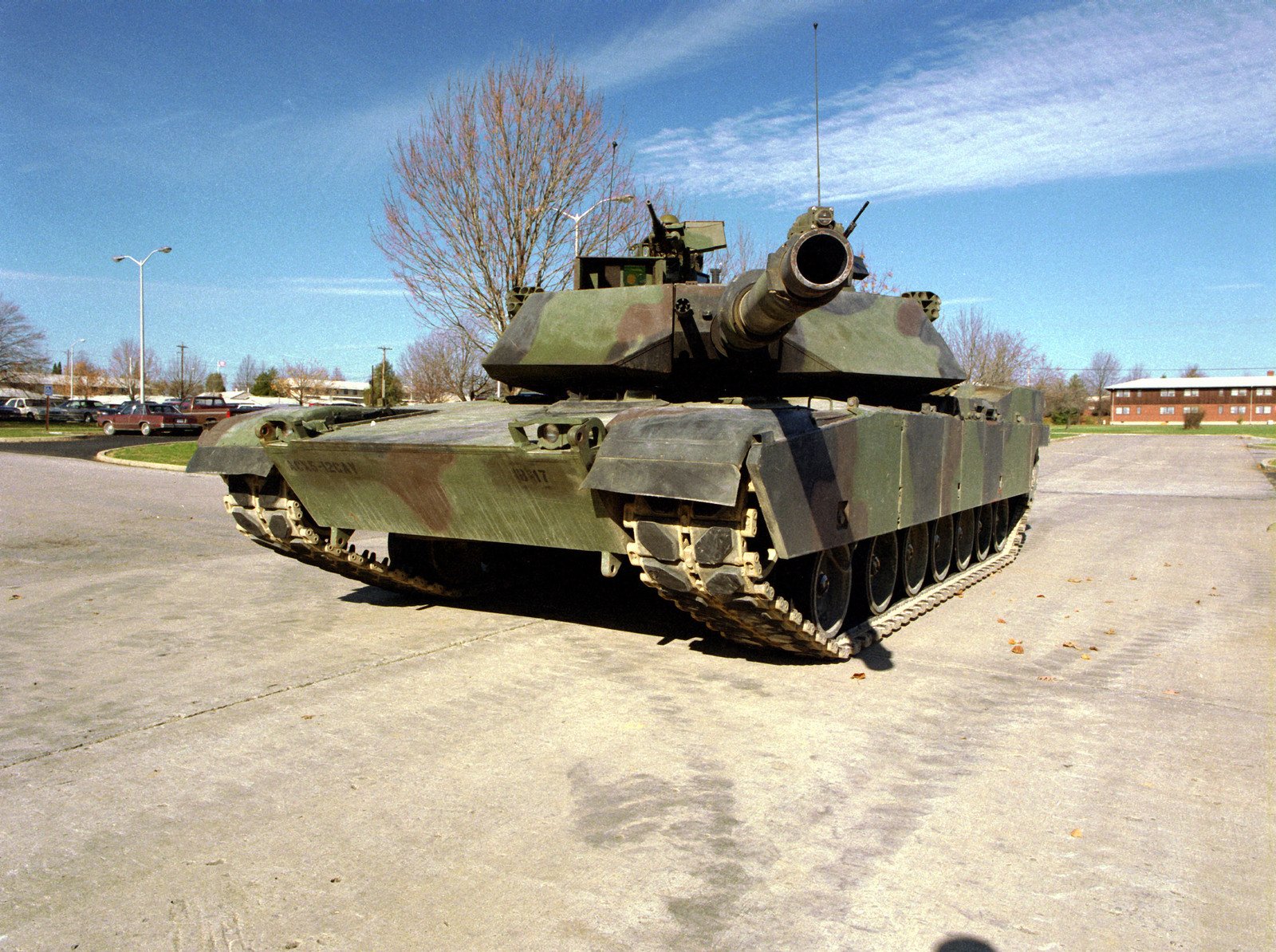 m1 abrams main battle tank