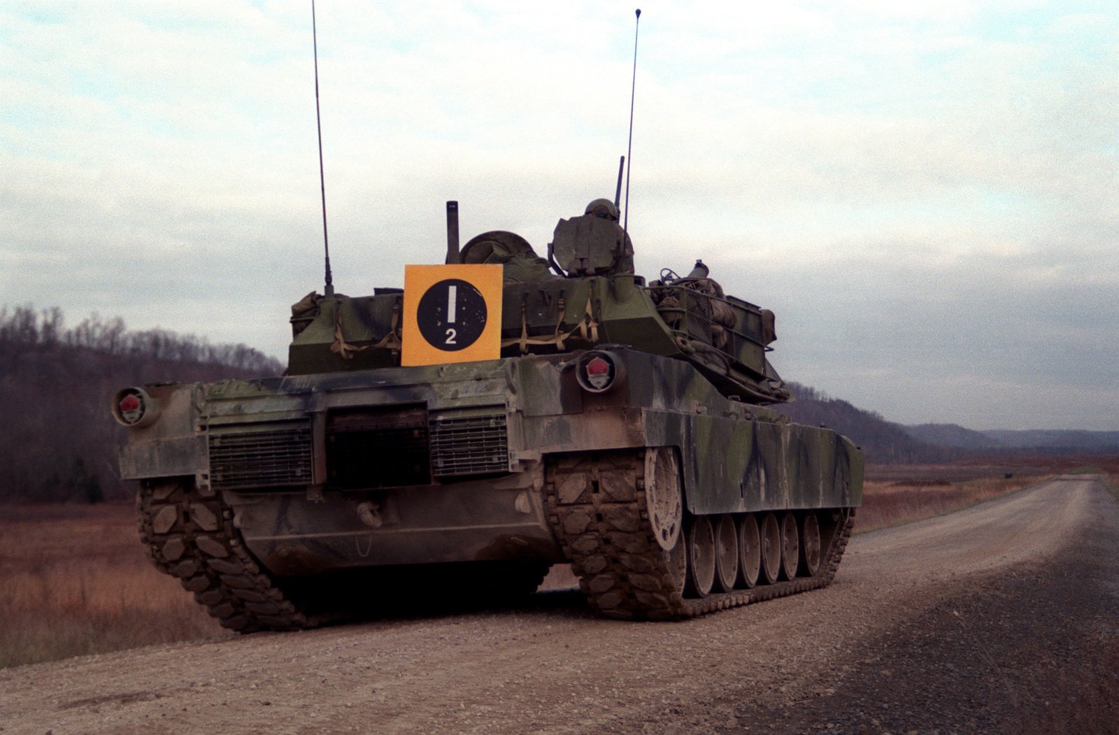 M1 Abrams Side View