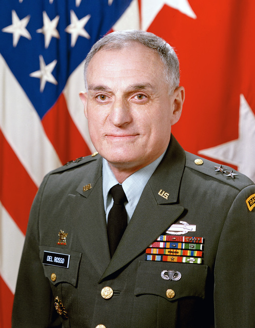 Portrait of U.S. Army MAJ. Gen. Louis J. Del Rosso(Uncovered)U.S. Army ...