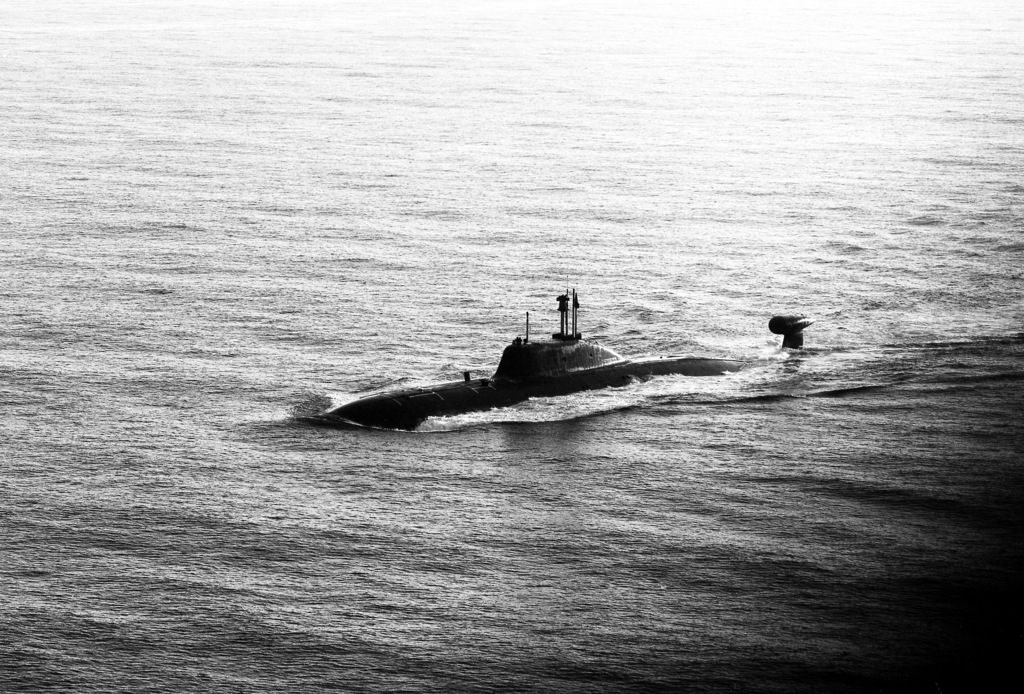 akula class submarine scale