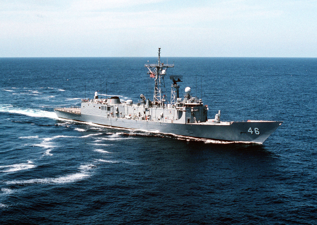 Фрегата uss stark. USS Ingraham (FFG-61).