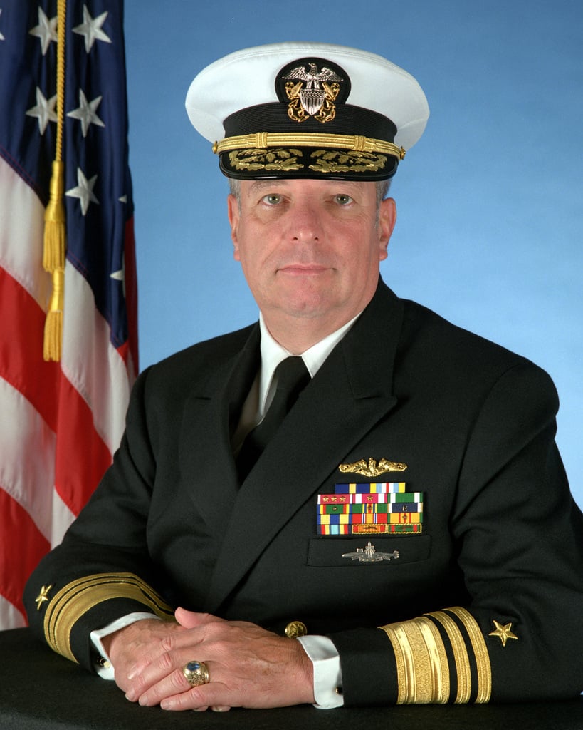 Vice Adm. J. Guy Reynolds, USN (covered) - NARA & DVIDS Public Domain ...