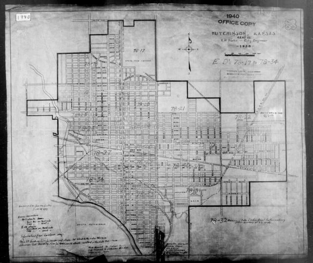 1940 Census Enumeration District Maps - Kansas - Reno County ...