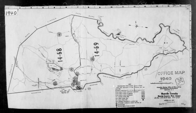 1940 Census Enumeration District Maps - New Jersey - Morris County ...