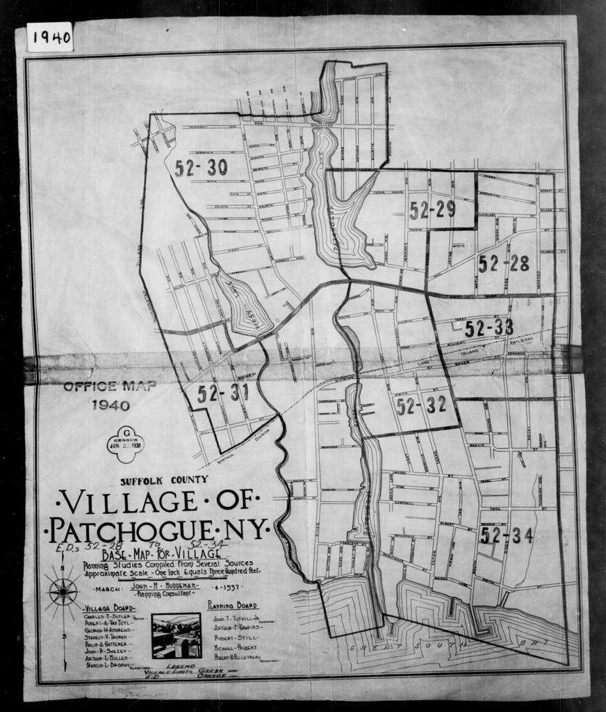 1940 Census Enumeration District Maps - New York - Suffolk County ...