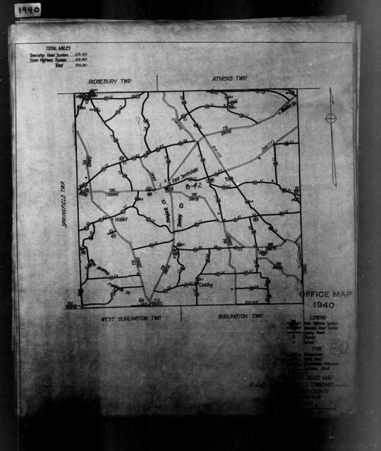 1940 Census Enumeration District Maps Pennsylvania Bradford County