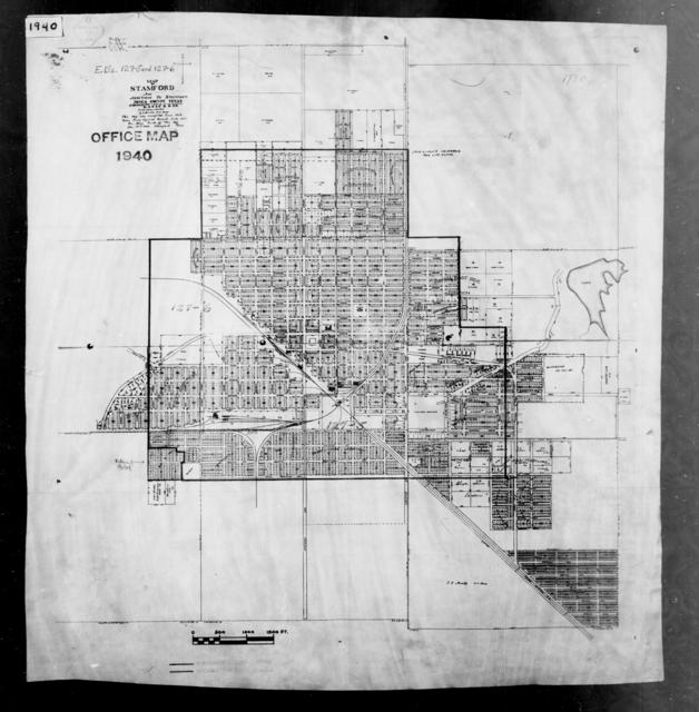 1940 Census Enumeration District Maps - Texas - Jones County - Stamford ...