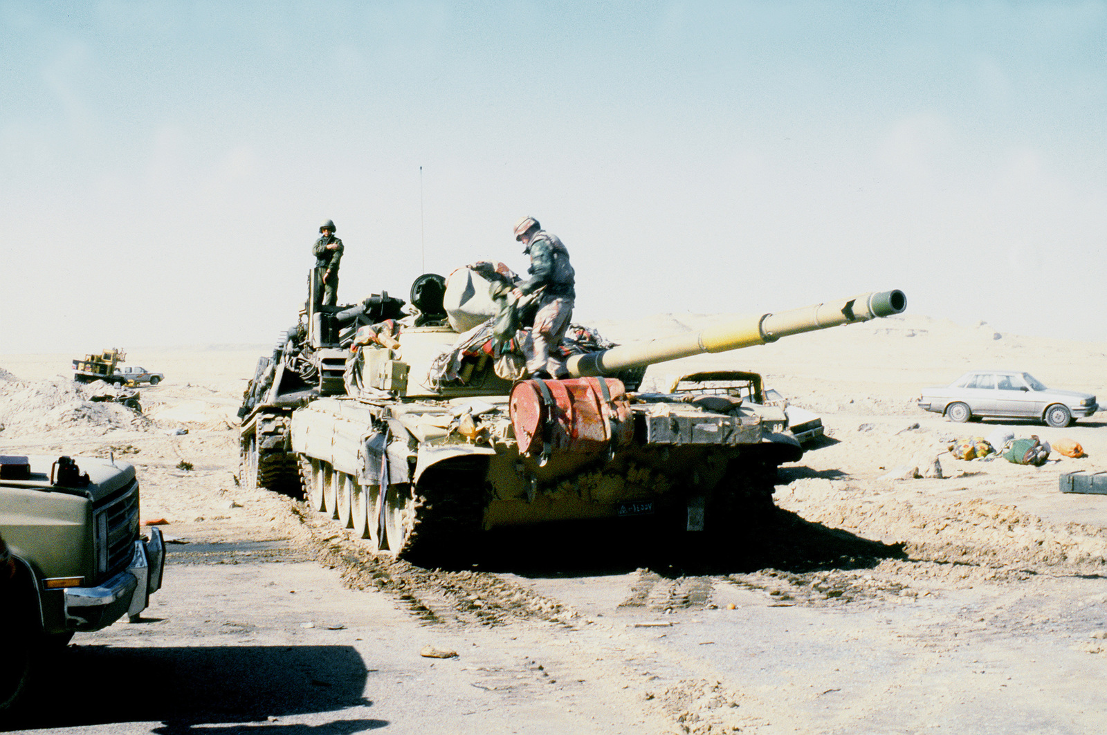 Фото буря в пустыне 1991