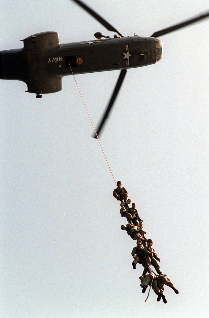 Special Patrol Insertion/Extraction (S.P.I.E.) Rope