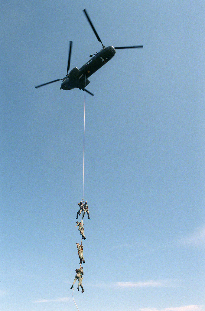 Special Patrol Insertion/Extraction (S.P.I.E.) Rope