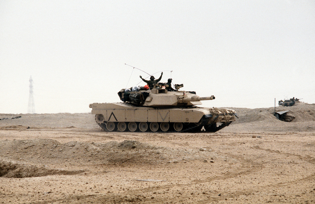 largest tank battle desert storm