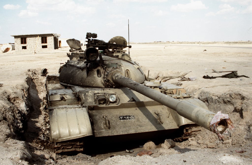 iraqi tank battle gulf war