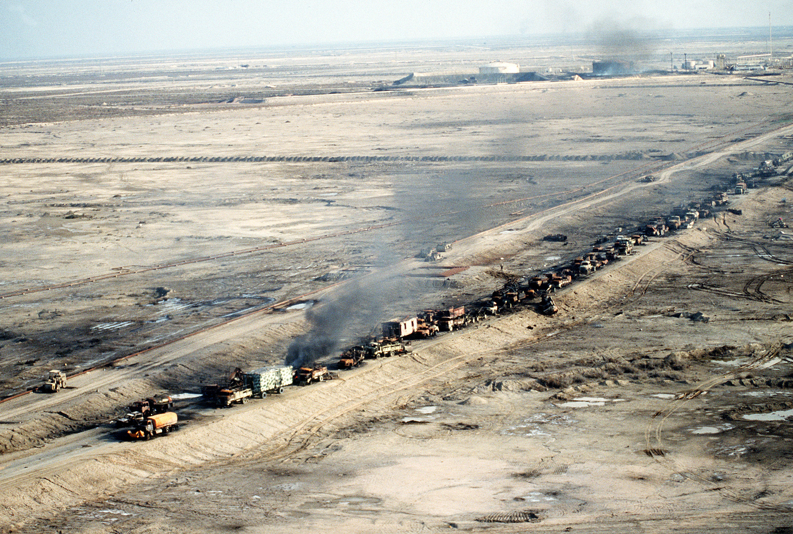 Шоссе смерти Ирак Кувейт 1991
