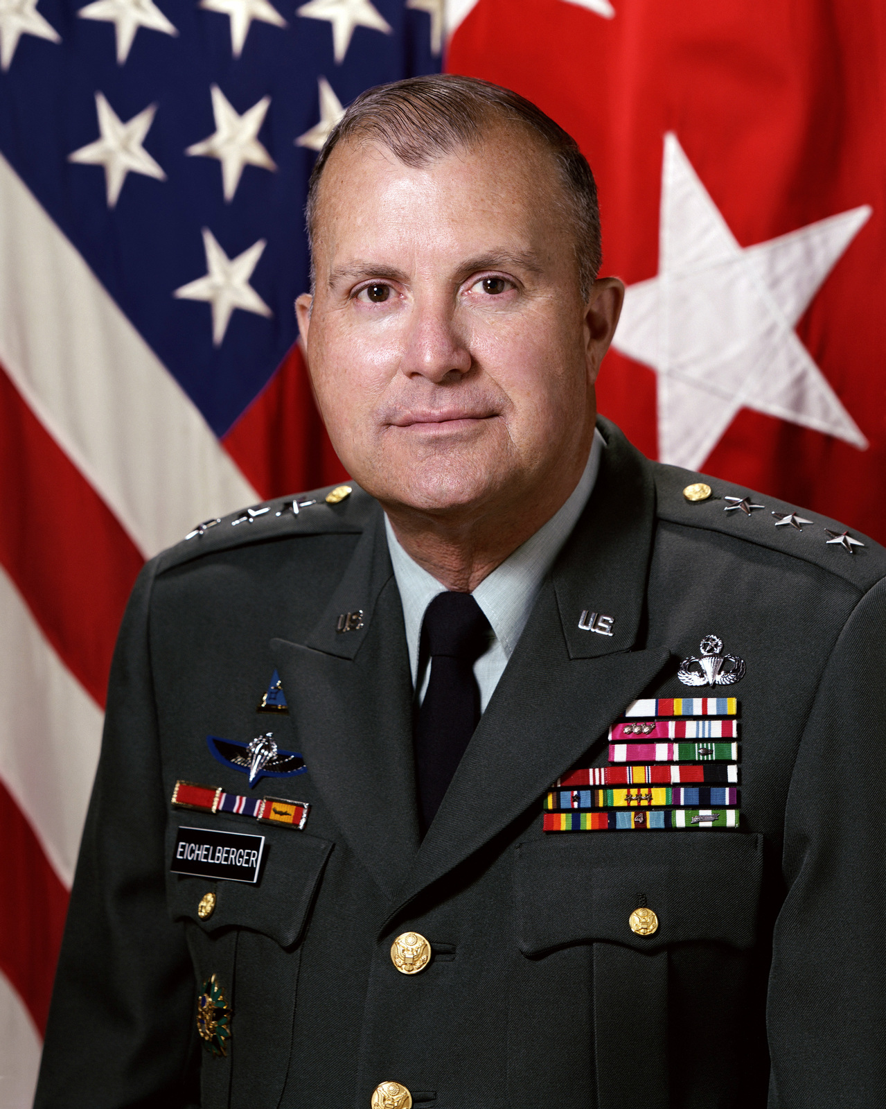 Portrait of U.S. Army LT. Gen. Chrles Eichelberger(Uncovered)U.S. Army ...