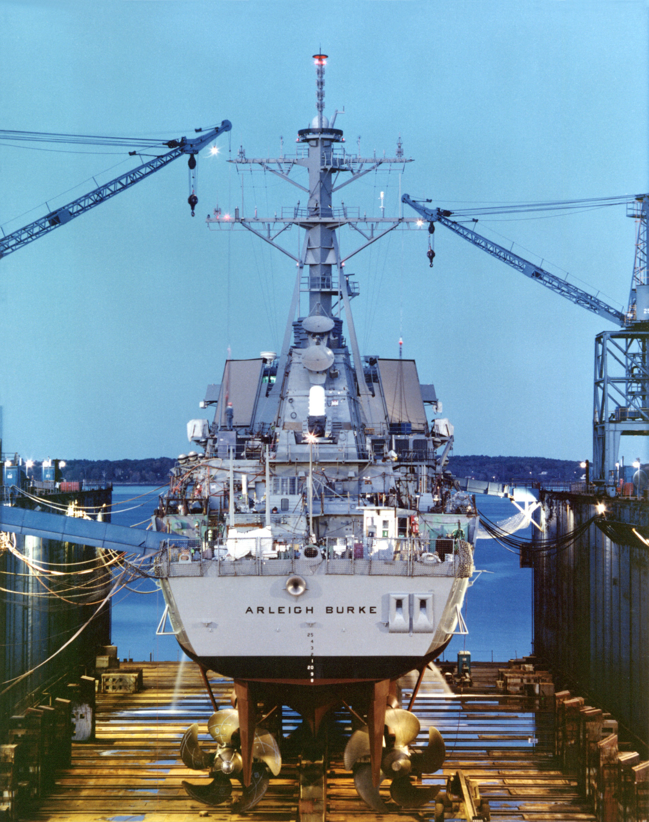 Arleigh Burke Class Guided Missile Destroyer