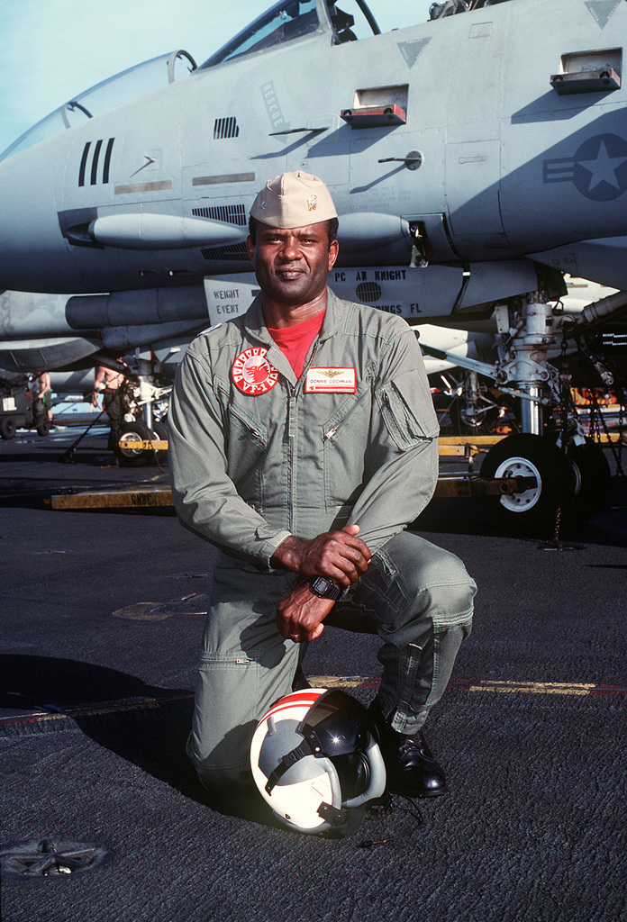 CMDR. Donnie L. Cochran, executive officer of Fighter Squadron 1 (VF-1 ...