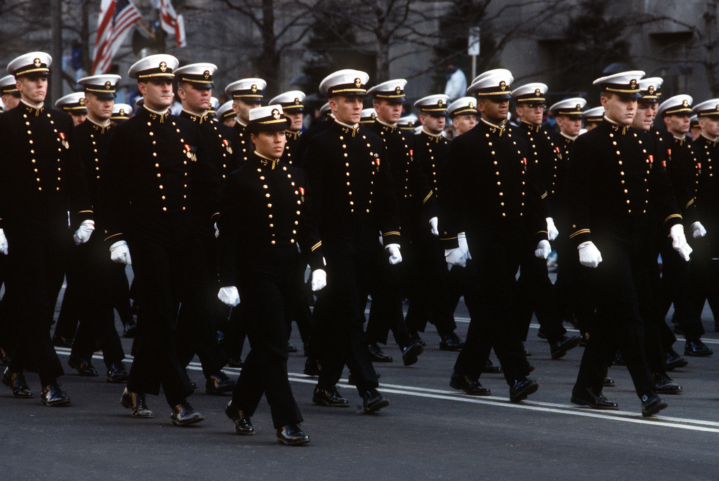 New show of pride in Navy uniforms