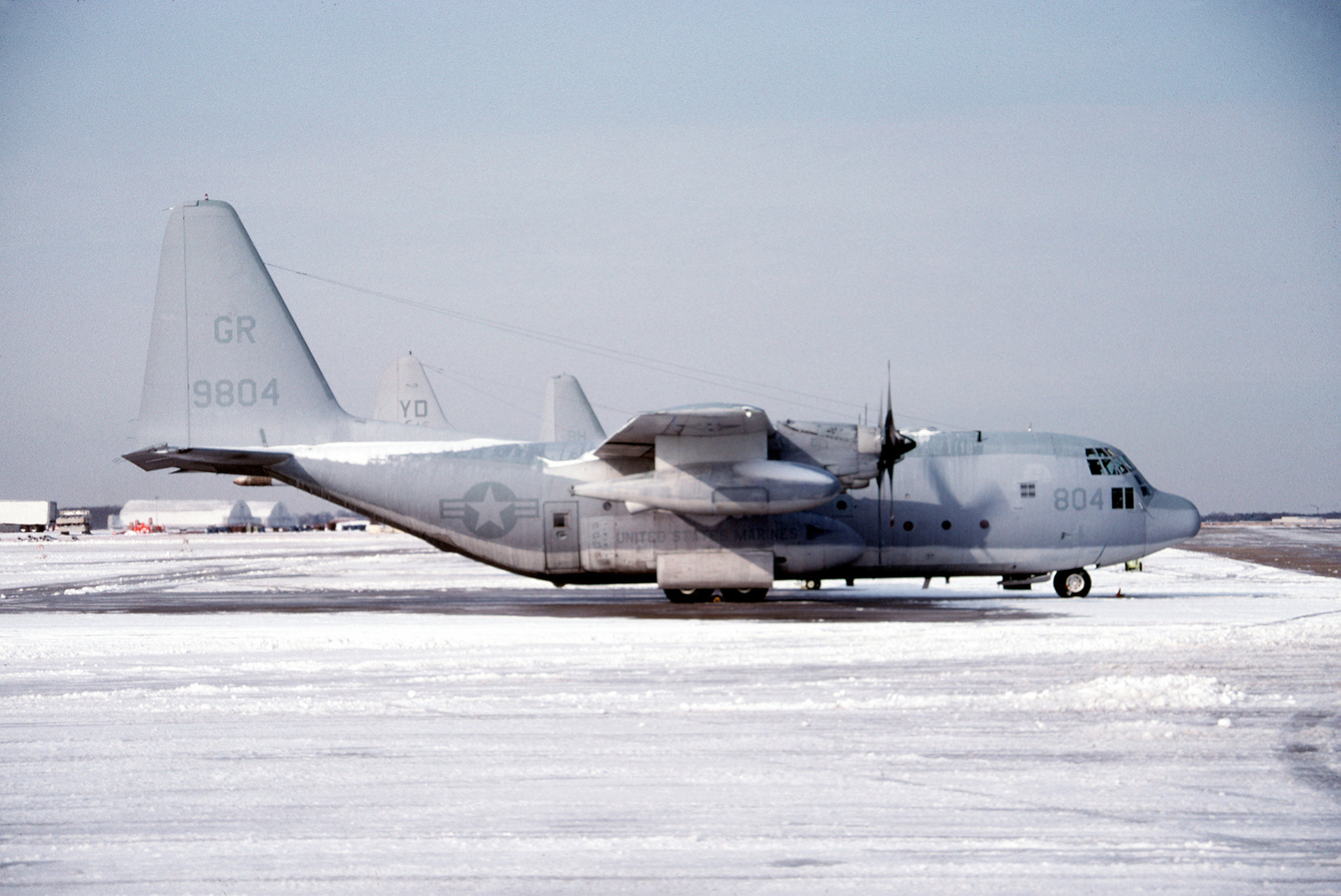 A right side view of a Marine Refueler-Transport Squadron 253 (VMGRT ...