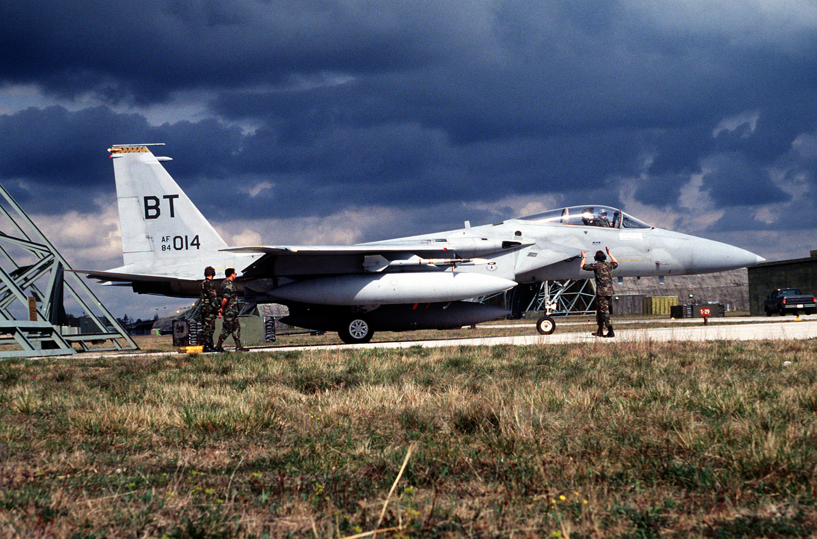 An F 15 Eagle From The 53rd Fighter Squadron Bitburg Air Base Germany