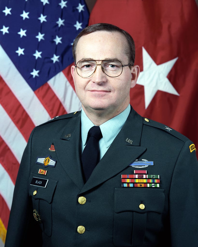 Portrait Of U.s. Army Brig. Gen. Richard A. Black, (uncovered), (u.s 