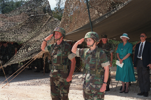 Brig. GEN. Earl B. Hailston (left) And Brig. GEN. Carol A. Mutter ...